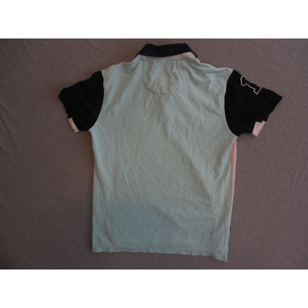 Studio Classic Polo Men Sz M Sport Collection Short Sleeve Vintage Multicolor - Picture 7 of 7